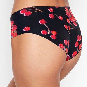 Last Pair VS XS Hiphugger No-Show Sexy Illusions Cherry NWT